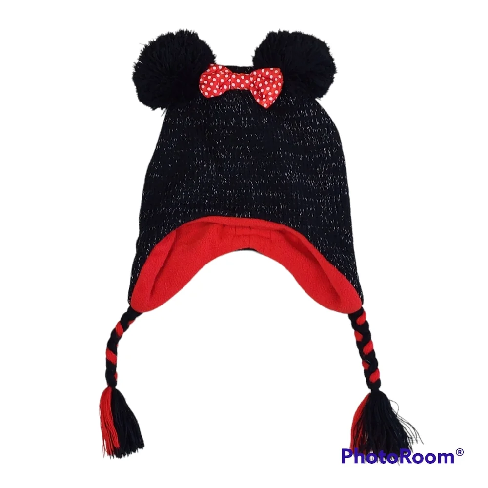 Girls Minnie Mouse hat size 4-16
